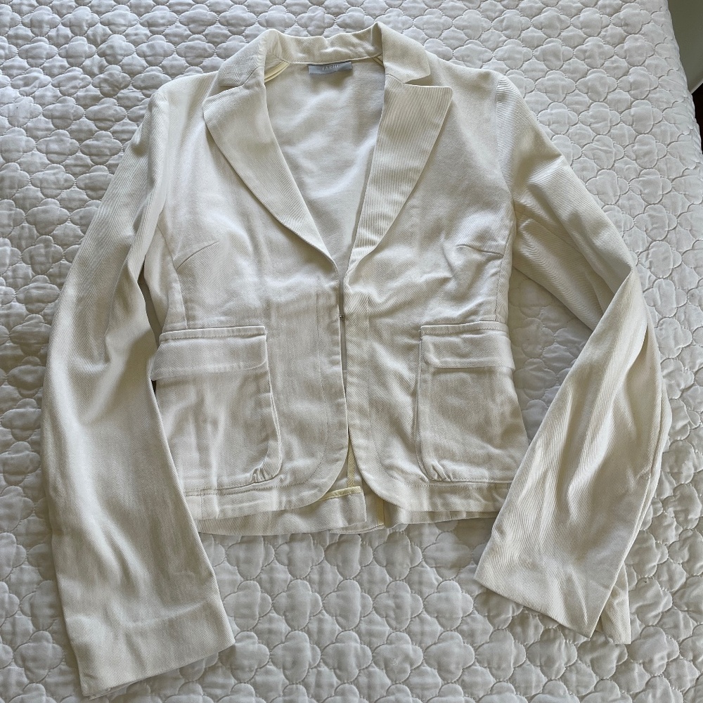 Nicole Farhi Cotton Blazer‎ Top Size 6